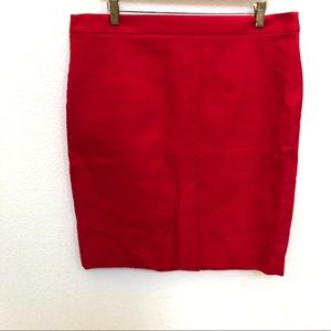 J. by J.Crew Women Red Casual Skirt 14
